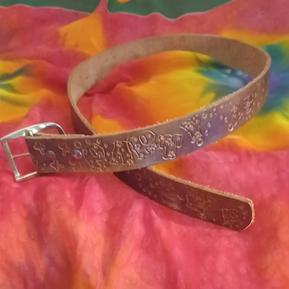 WSP | Accessories | Widespread Panic Leather Belt | Poshmark display picture 2